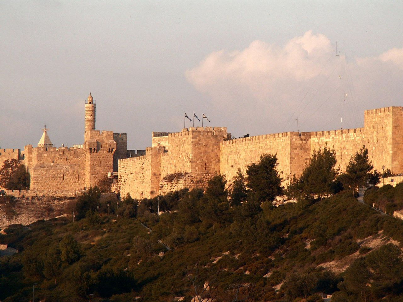 耶路撒冷古城及其城牆(耶路撒冷古城及城牆)
