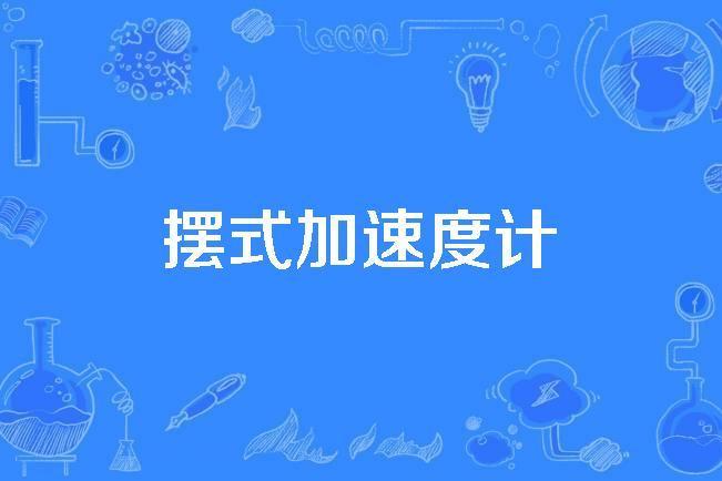擺式加速度計 擺式加速度計