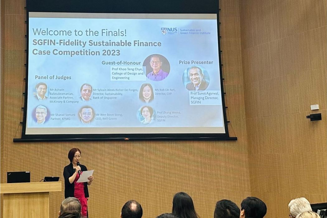 SGFIN-Fidelity Sustainable Finance Case Competition SGFIN-Fidelity Sustainable Finance Case Competition