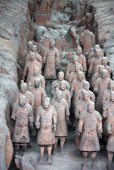 秦兵馬俑——從秦朝至清朝的歷代中華帝國