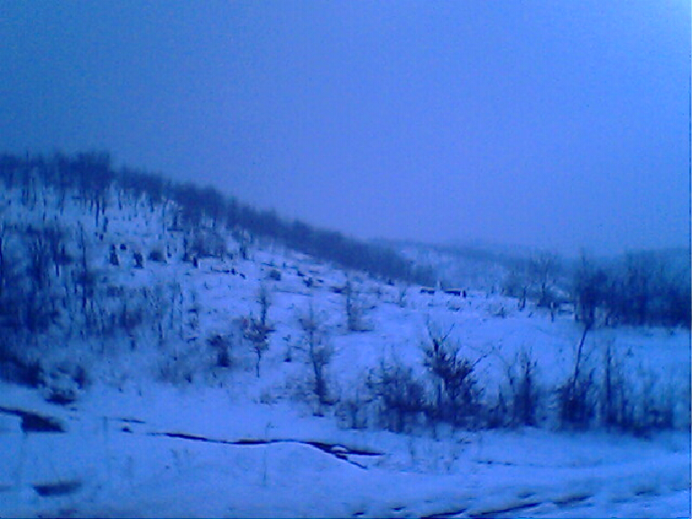 太子山雪景