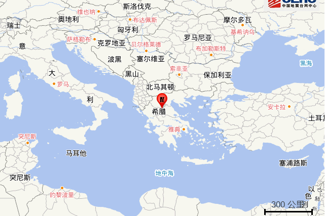 3·4希臘地震 3·4希臘地震