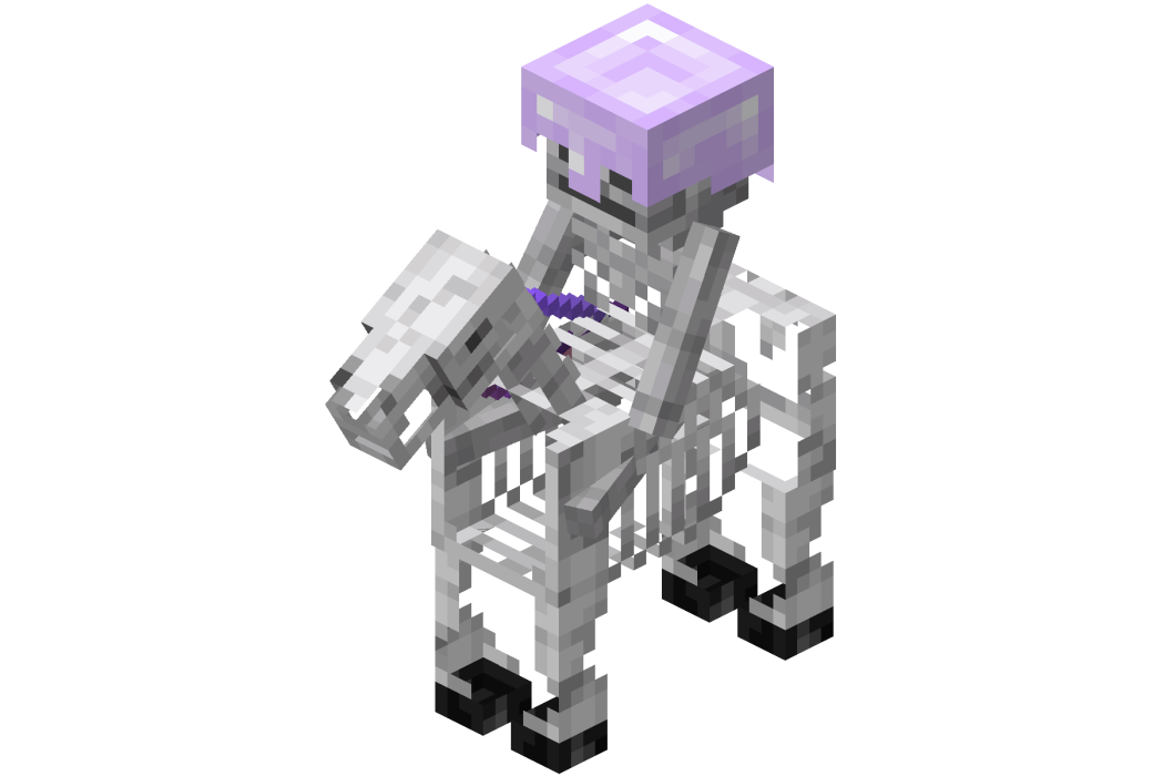 骷髏騎士(遊戲Minecraft中的生物) 骷髏騎士(遊戲Minecraft中的生物)