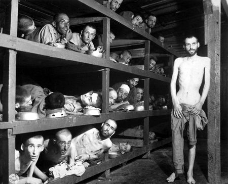 布痕瓦爾德集中營中的囚犯