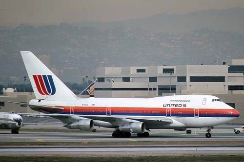 美國聯合航空的波音747SP