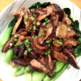 香菇青菜炒肉 香菇青菜炒肉