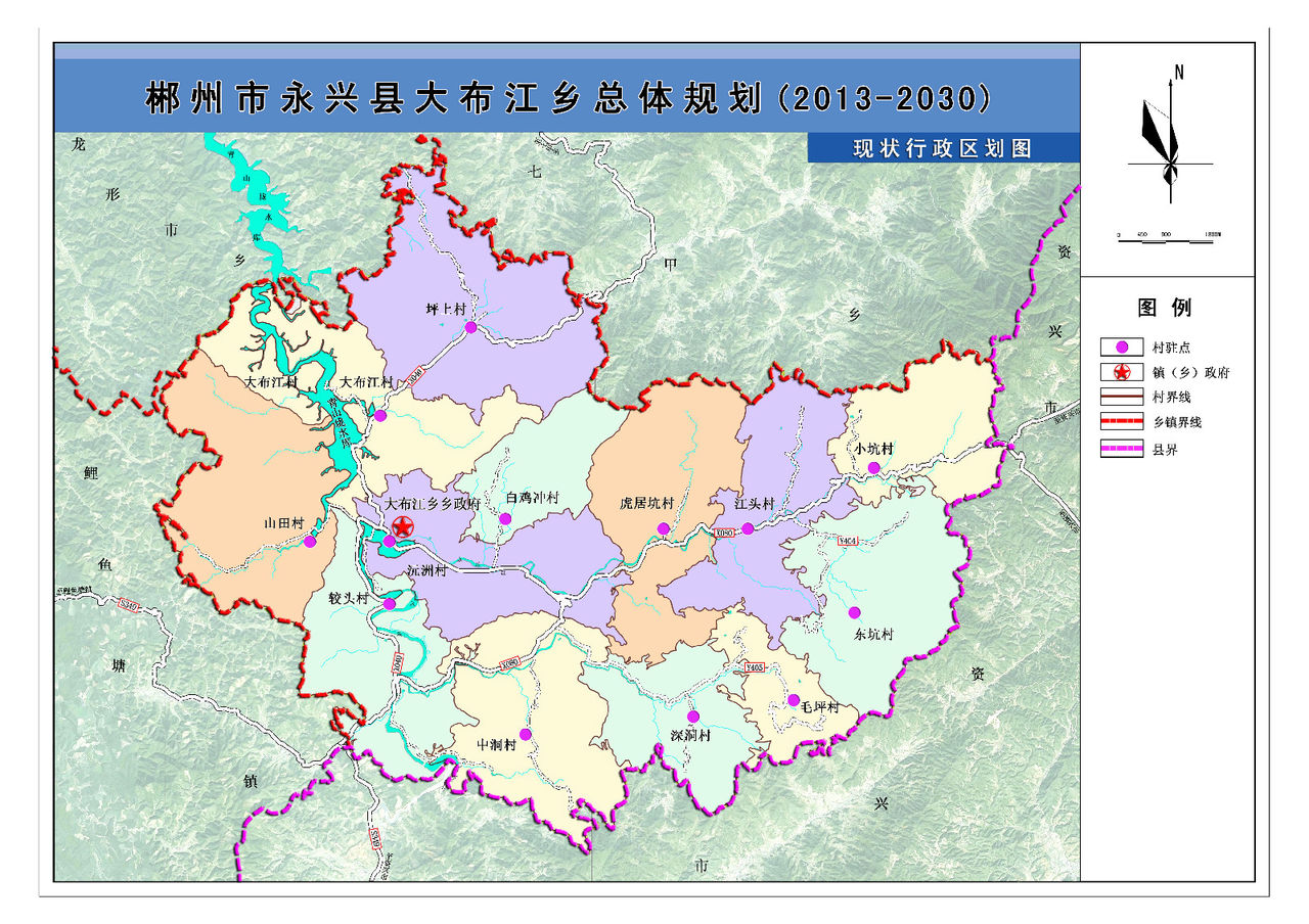 大布江鄉總體規劃圖