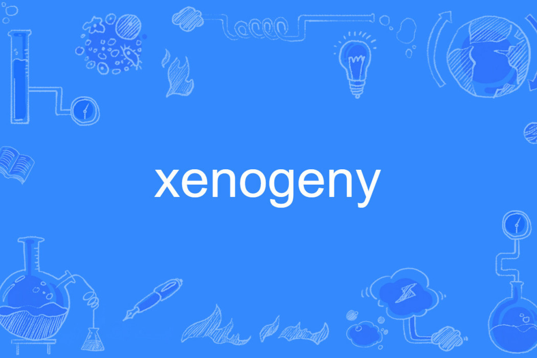 xenogeny xenogeny