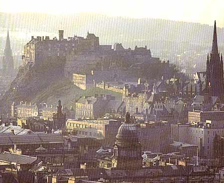 英國愛丁堡舊城與新城
