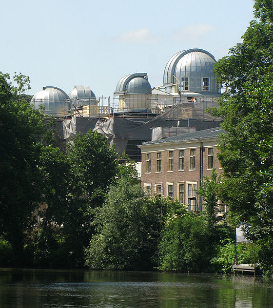翻修中的萊頓天文台的第二座建築