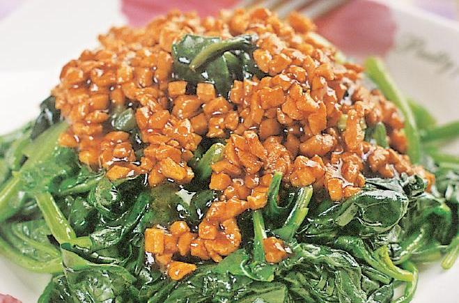 肉醬燙萵苣