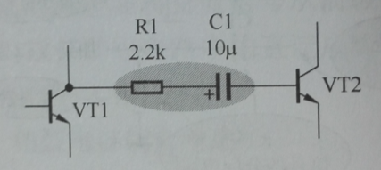 圖1-8變形的音頻電容耦合電路