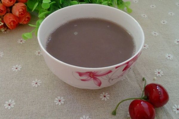 紫米黑豆豆漿