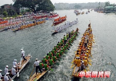 浙江溫州鹿城區龍舟