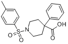 4-苯基-1-對甲苯磺醯基哌啶-4-羧酸