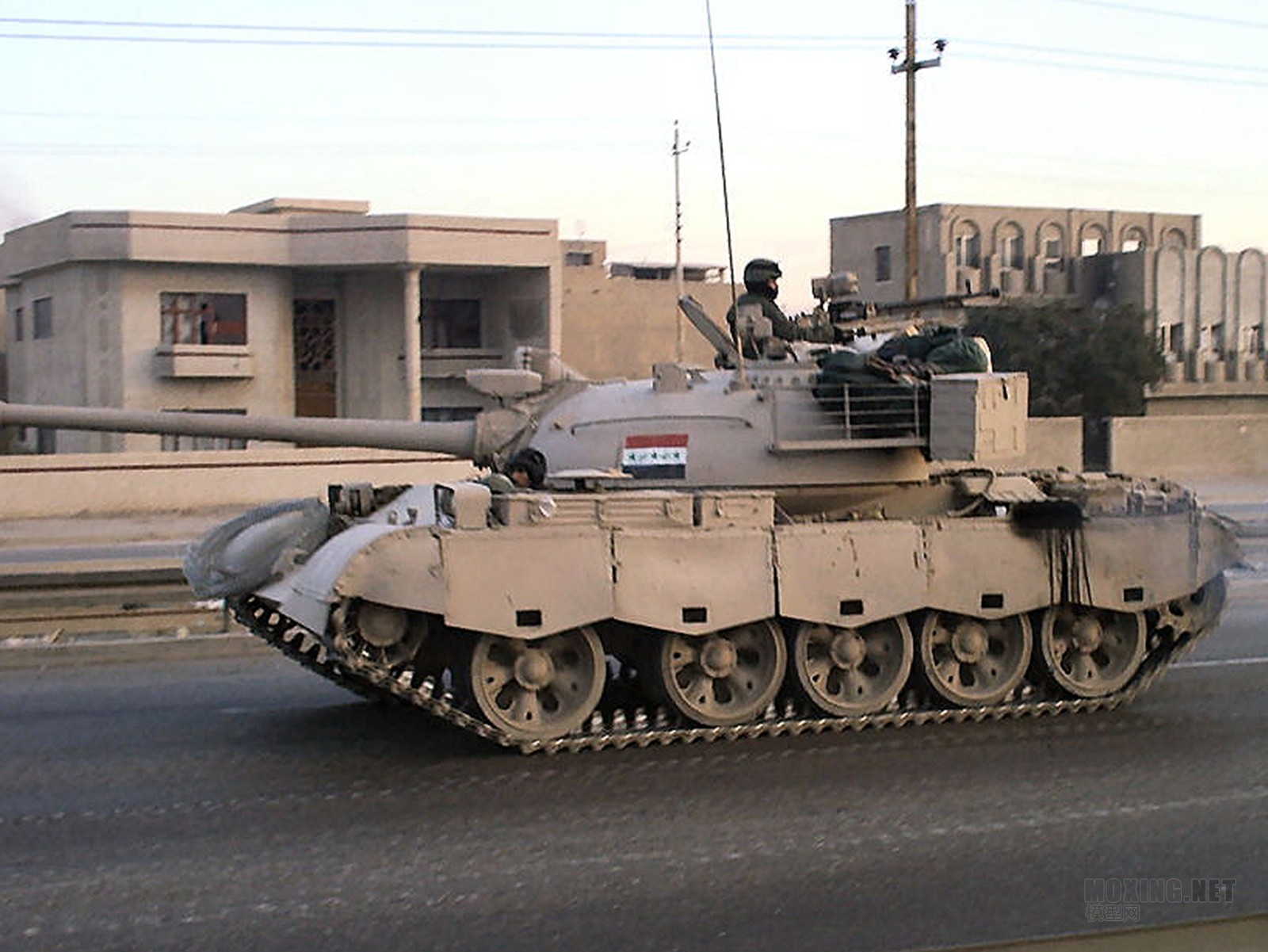 出口伊拉克的69-Ⅱ型主戰坦克