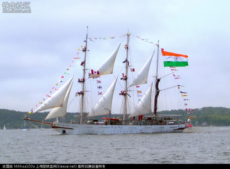 印度“波浪”Tarangini號風帆航海訓練艦