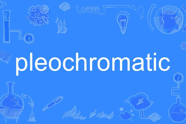 pleochromatic