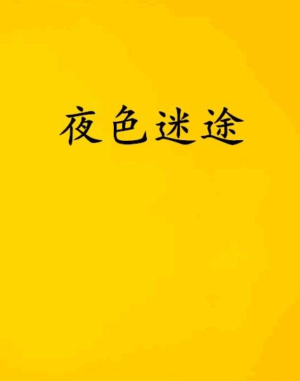 夜色迷途 夜色迷途