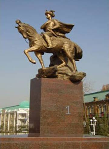 巴布爾雕像（烏茲別克斯坦安集延市）