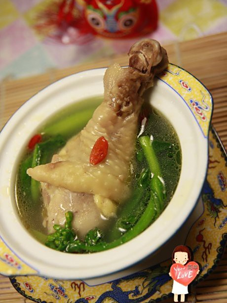 菜心雞湯 菜心雞湯