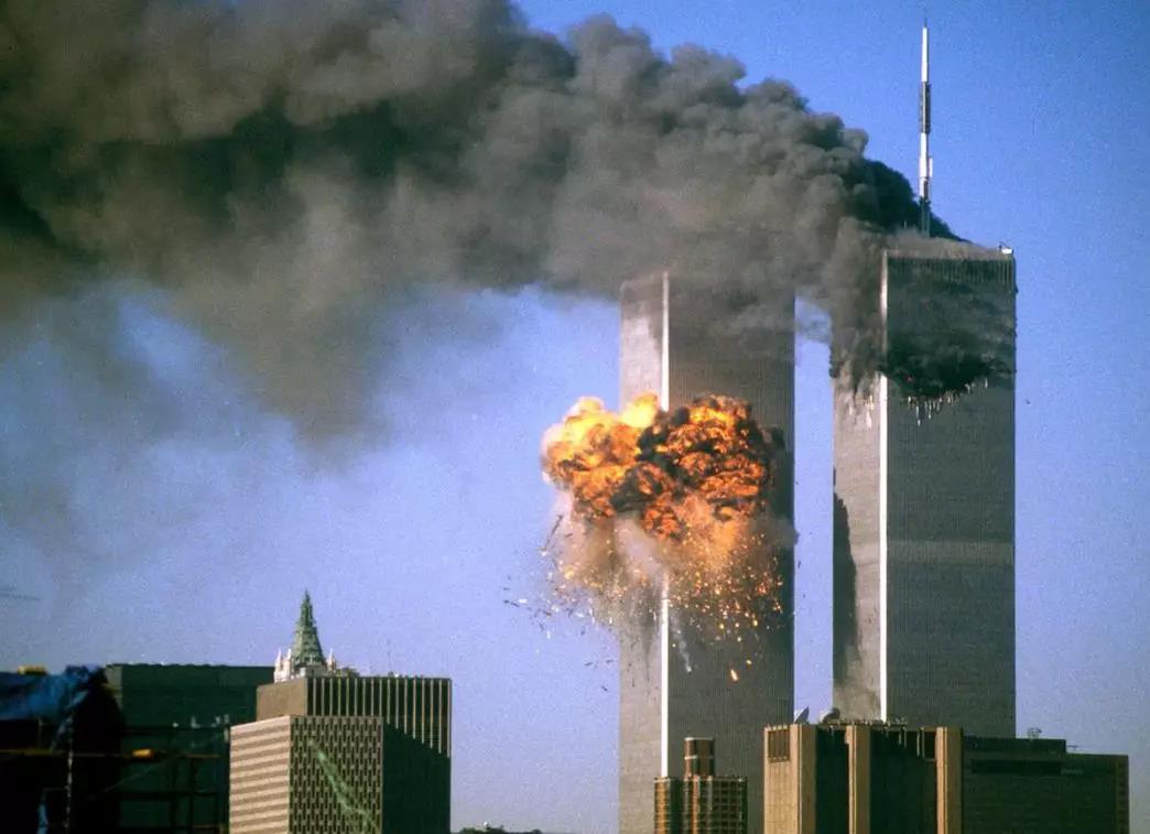 911事件 美國世貿中心被撞