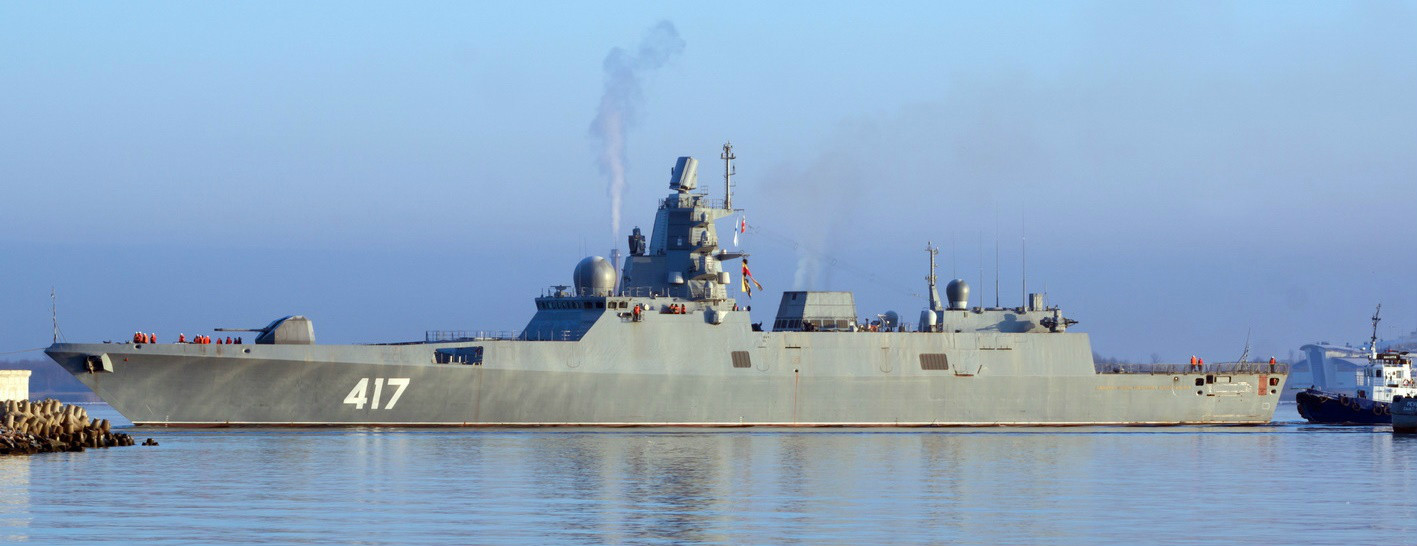 首艦戈爾什科夫海軍元帥號左舷