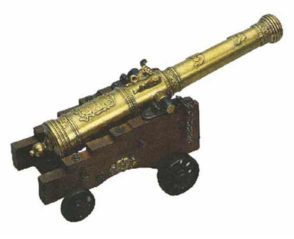 17世紀西班牙制鑄造青銅艦炮