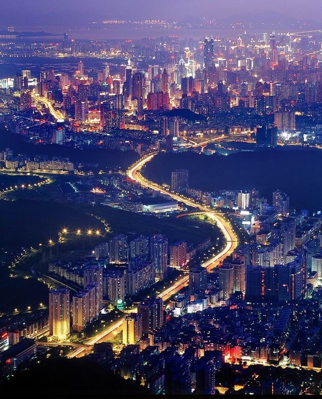 深圳經濟特區夜景