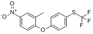 2-（4-三氟甲硫基苯氧基）-5-硝基甲苯