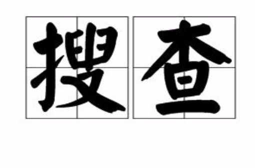 搜查(漢語詞語)