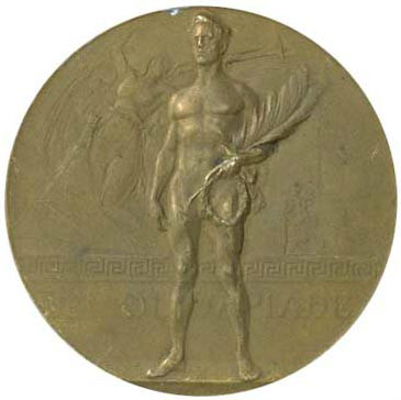 1920年安特衛普奧運會獎牌正面