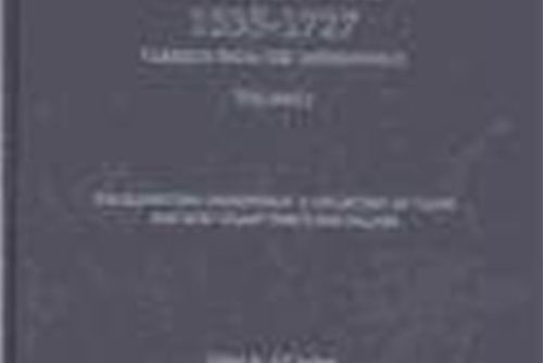 Key Writings on Subcultures, 1535-1727 Key Writings on Subcultures, 1535-1727