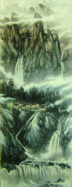 2010年新作《祖國山河入畫圖》（丈二）