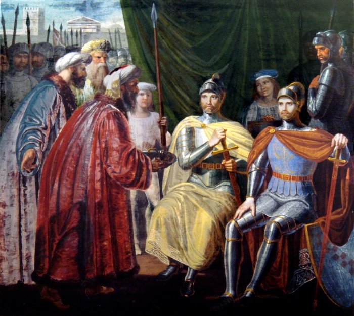 1071年羅傑接受帕勒莫投降