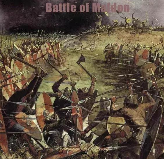 撒克遜軍隊在馬爾頓戰役中一敗塗地