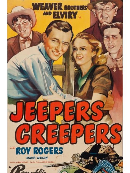 Jeepers Creepers(美國1939年Frank McDonald執導的電影) Jeepers Creepers(美國1939年Frank McDonald執導的電影)