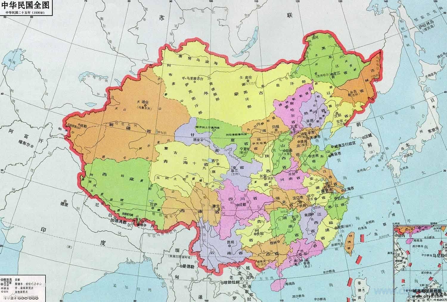 中國歷史地圖