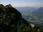 鷹巢位於阿爾卑斯山脈奧柏薩爾斯堡山頂