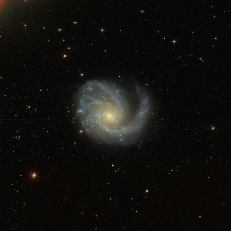 斯隆數字巡天項目（SDSS）拍攝的M99圖像