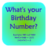 生日數字