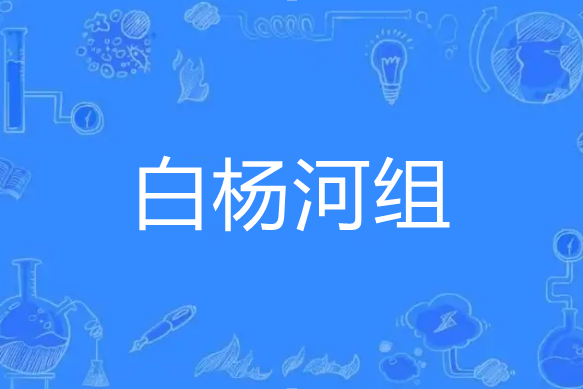 白楊河組 白楊河組