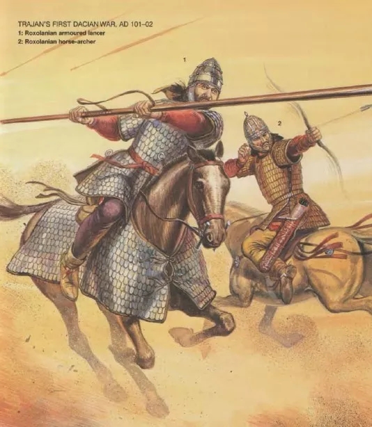 薩爾馬提亞騎兵且戰且退  將羅馬人逐步吸引到預設戰場