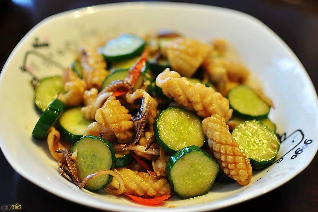 青瓜魷魚卷 青瓜魷魚卷