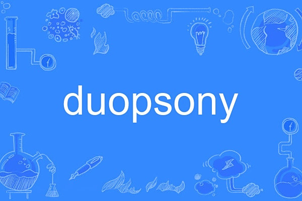 duopsony duopsony