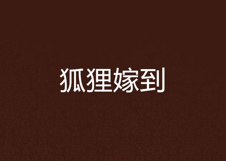 狐狸嫁到 狐狸嫁到
