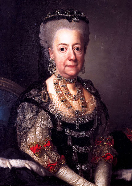 1775年的王太后，繪者Alexander Roslin