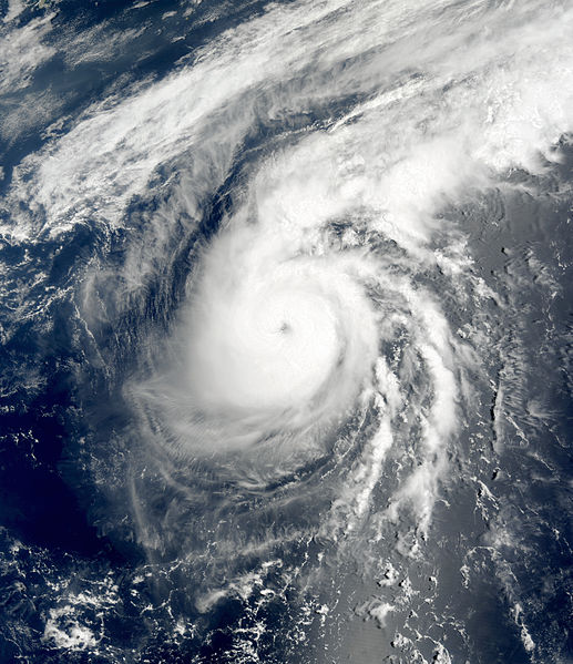 2007年颱風“玉兔”衛星雲圖