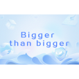 Bigger than bigger Bigger than bigger