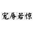 寵辱若驚 寵辱若驚